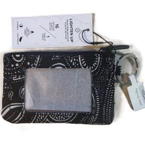 NWT Vera Bradley STELLAR PAISLEY Zip ID Case